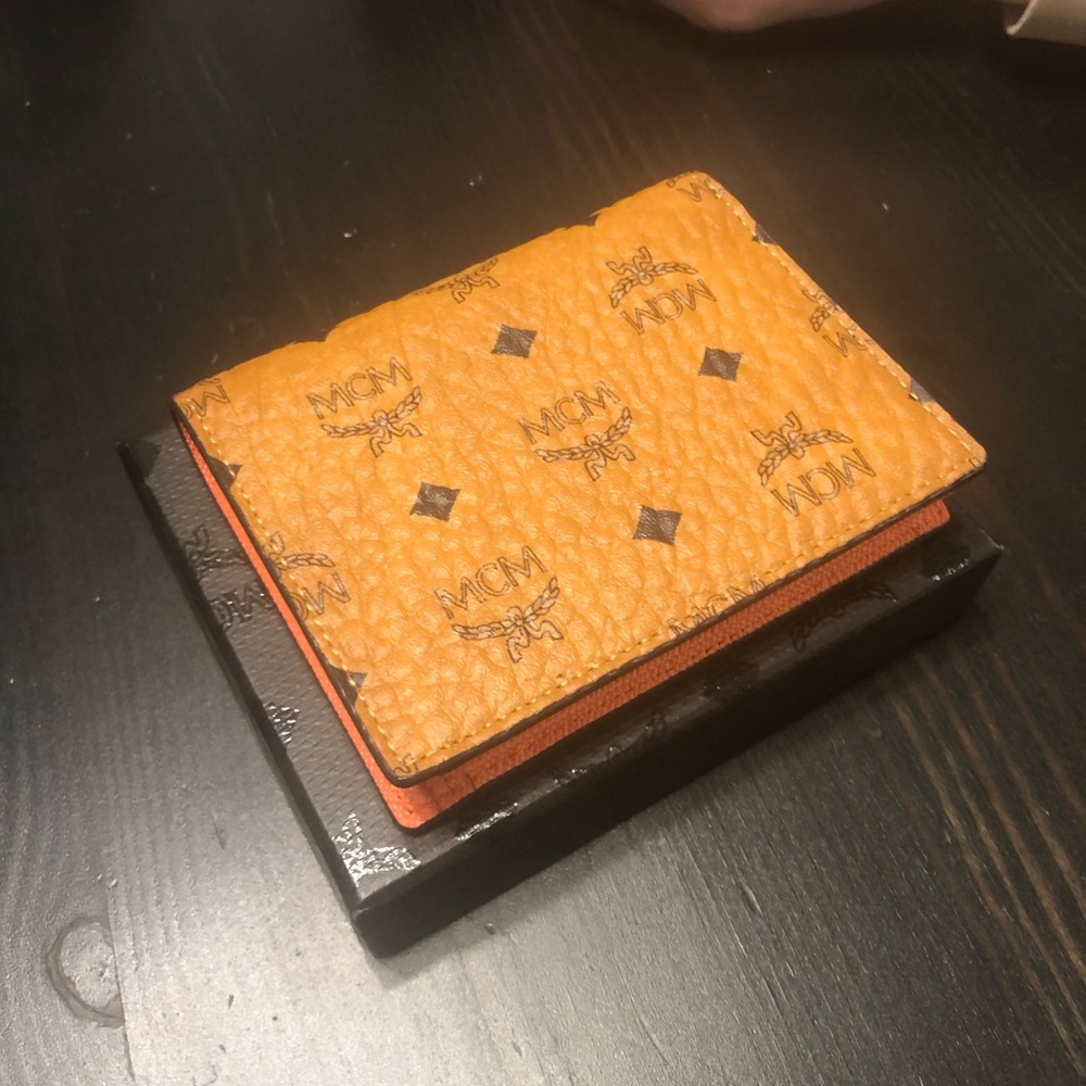 SOLD MCM flat Wallet